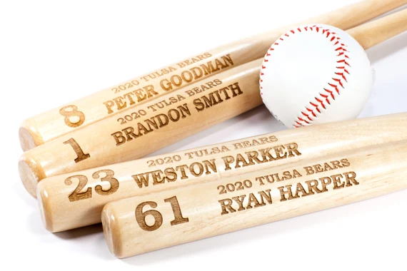 Engraved Baseball Bat